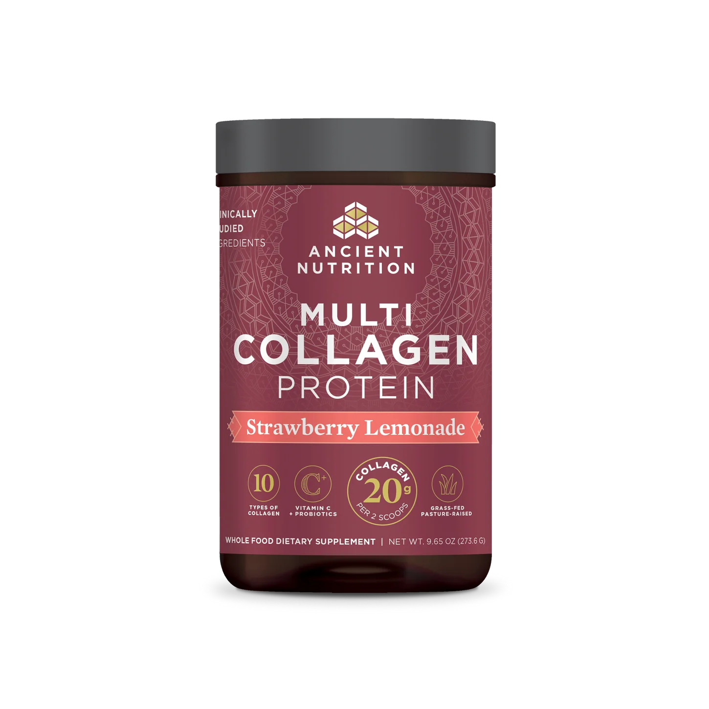 Multi Collagen Protein 24 Serving Ancient Nutrition - Nutrigeek