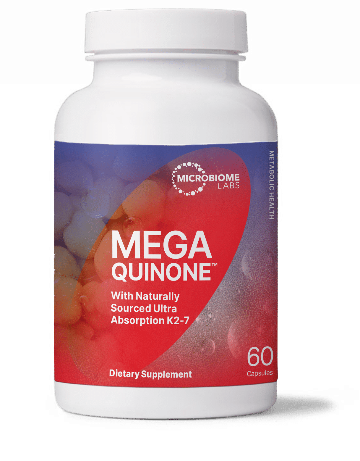 MegaQuinone k2 7 60 capsules Microbiome Labs