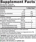 Focus Support 60 Softgels Nordic Naturals - Nutrigeek