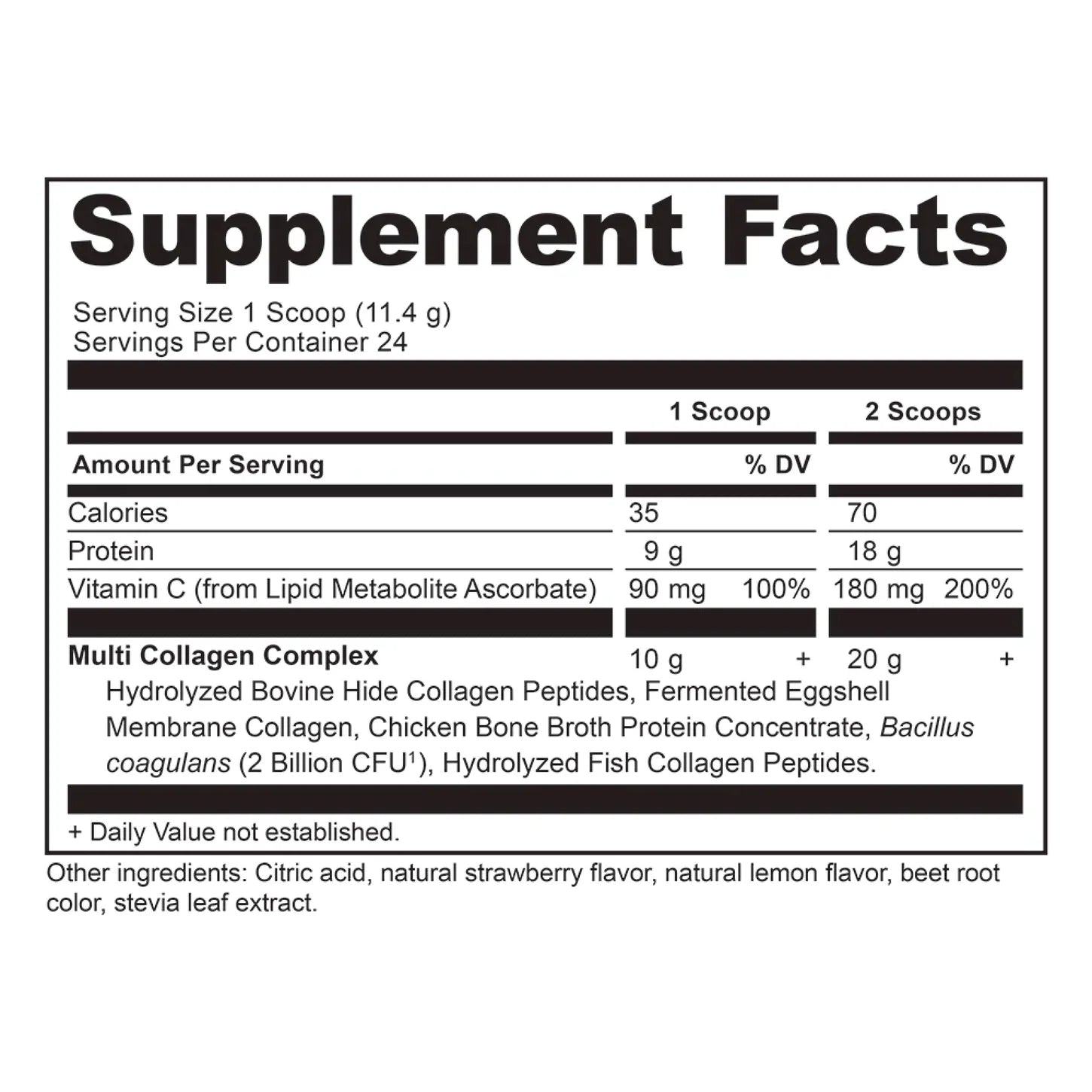 Multi Collagen Protein 24 Serving Ancient Nutrition - Nutrigeek