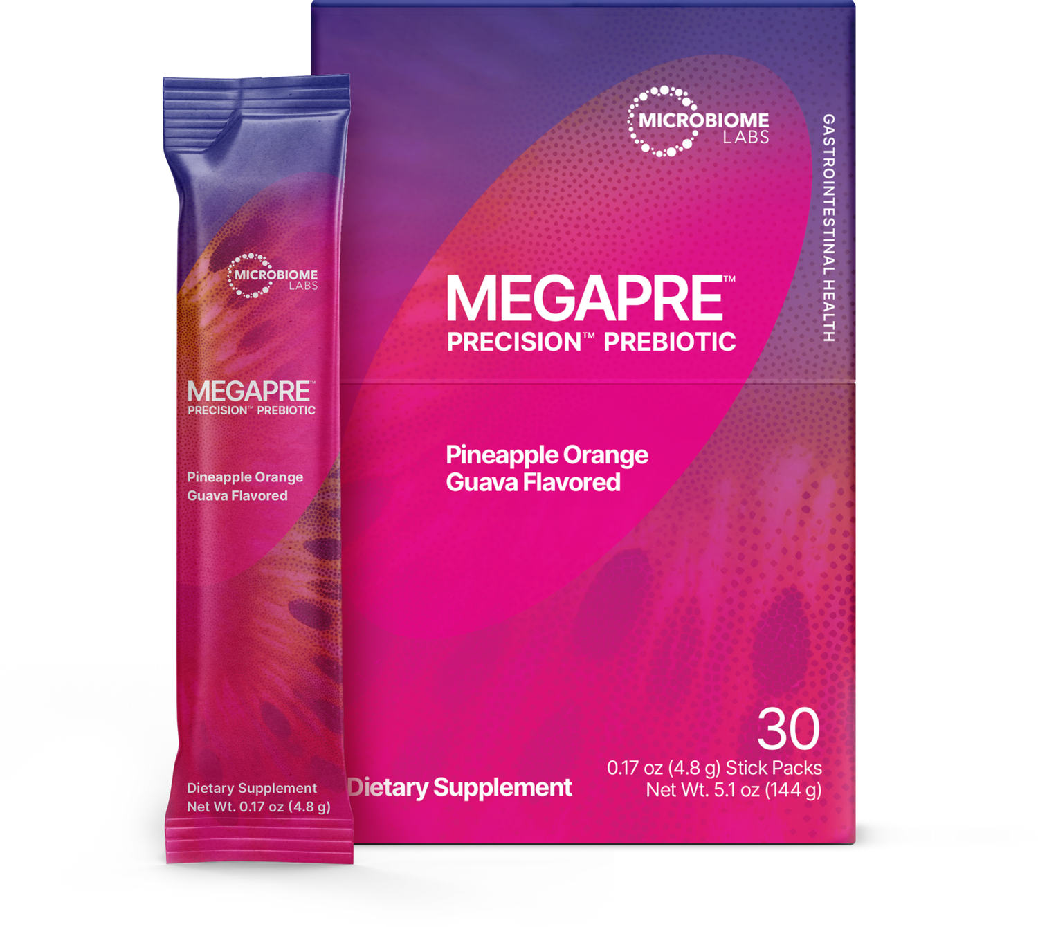 MegaPre 30 Sticks Microbiome Labs