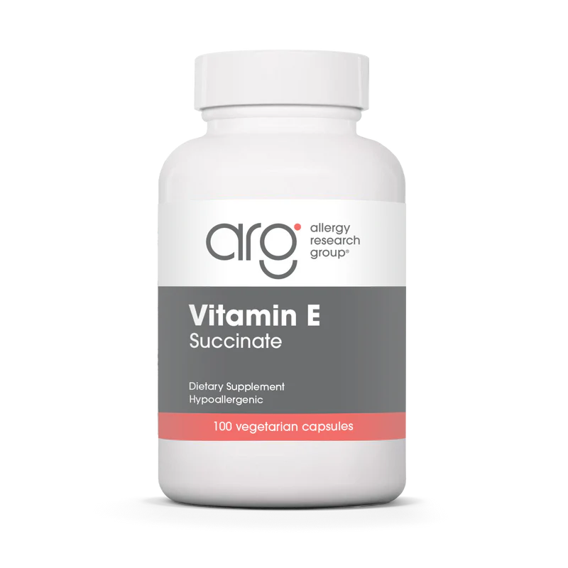 Vitamin E 100 capsules Allergy Research Group