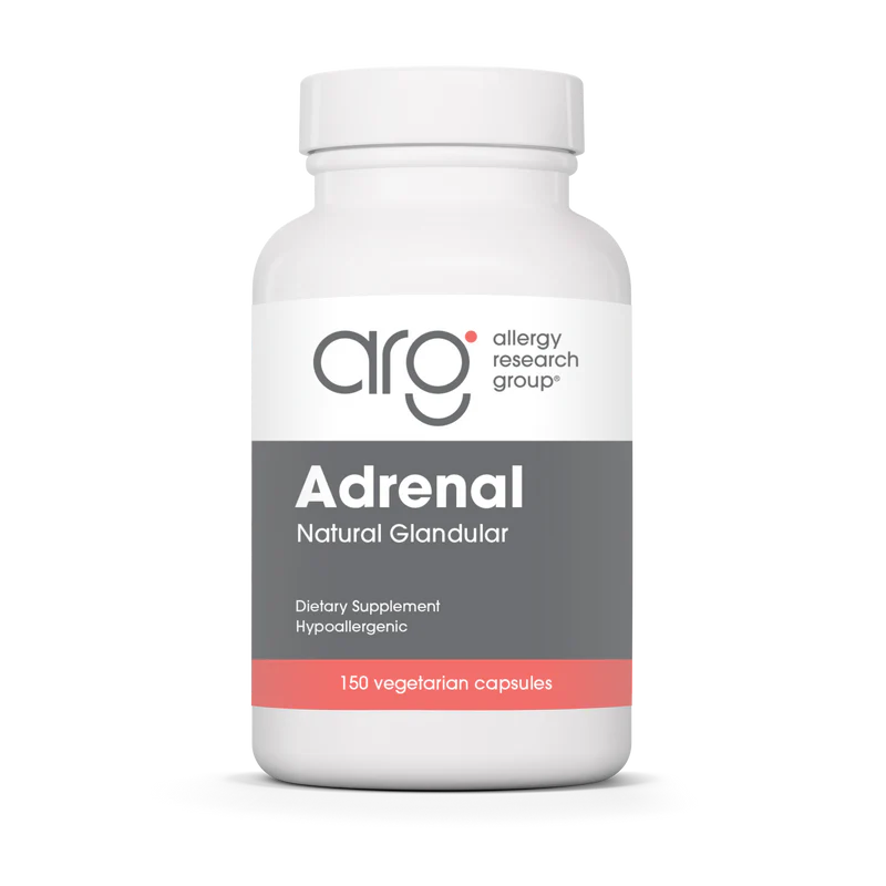 Adrenal 100 mg 150 capsules Allergy Research Group