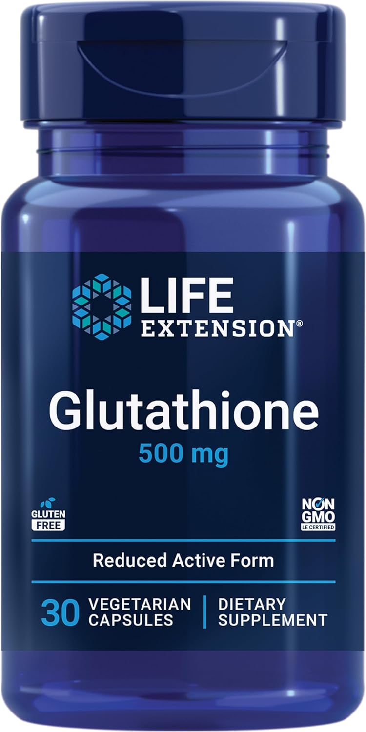 Glutathione 500 mg 30 capsules Life Extension