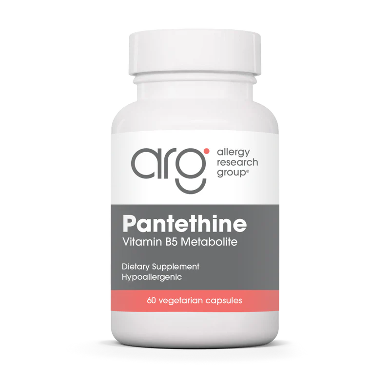 Pantethine Vitamin B5 Metabolite 60 capsule Allergy Research Group