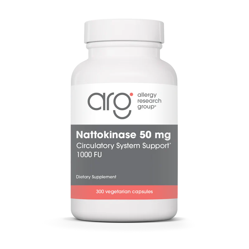Nattokinase 50 mg NSK-SD 90 capsules Allergy Research Group
