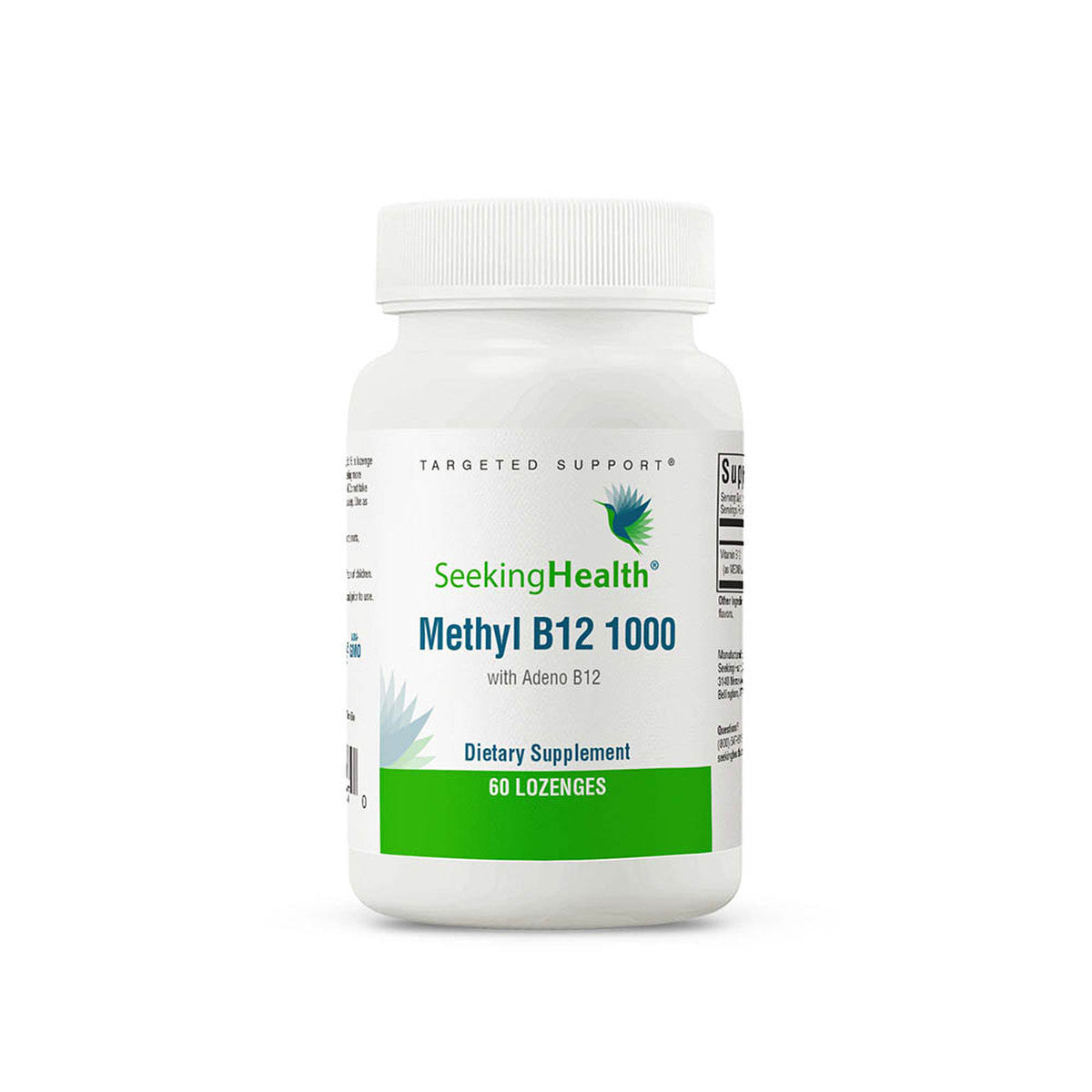 Methyl B12 1000 (formerly Active B12 1000) Seeking Health - Nutrigeek