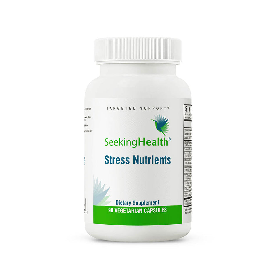 Stress Nutrients 90 capsules Seeking Health (OLD NAME: Adrenal Nutrients - 90 Capsules) - Nutrigeek
