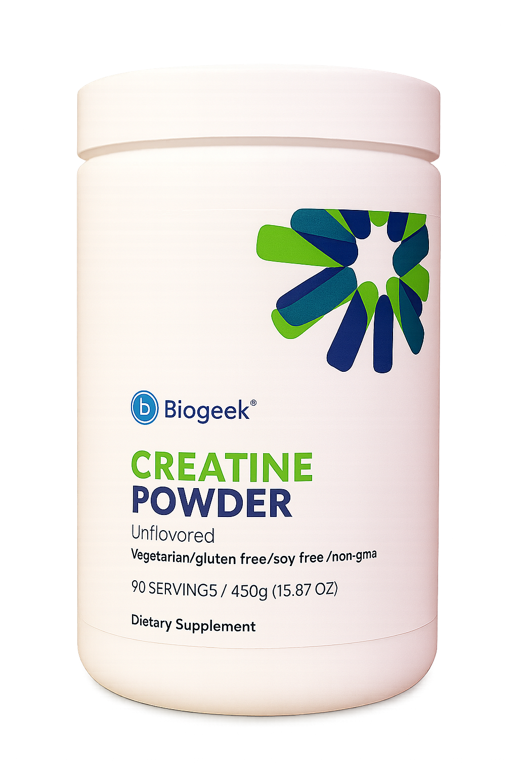 Creatine Powder 450 gr (15.87 OZ) 90 servings Biogeek