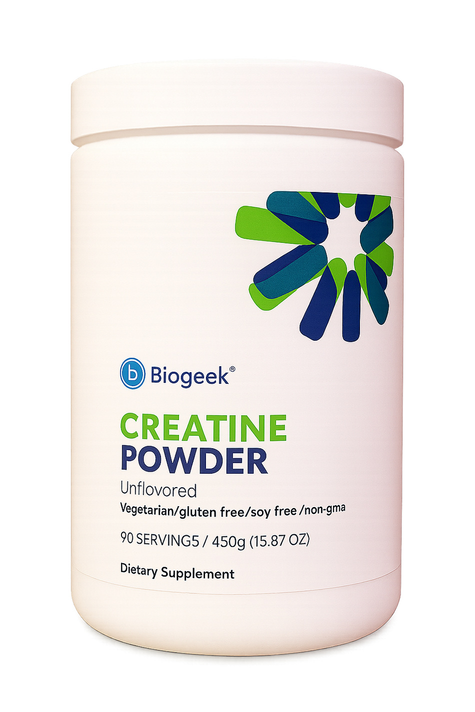 Creatine Powder 450 gr (15.87 OZ) 90 servings Biogeek