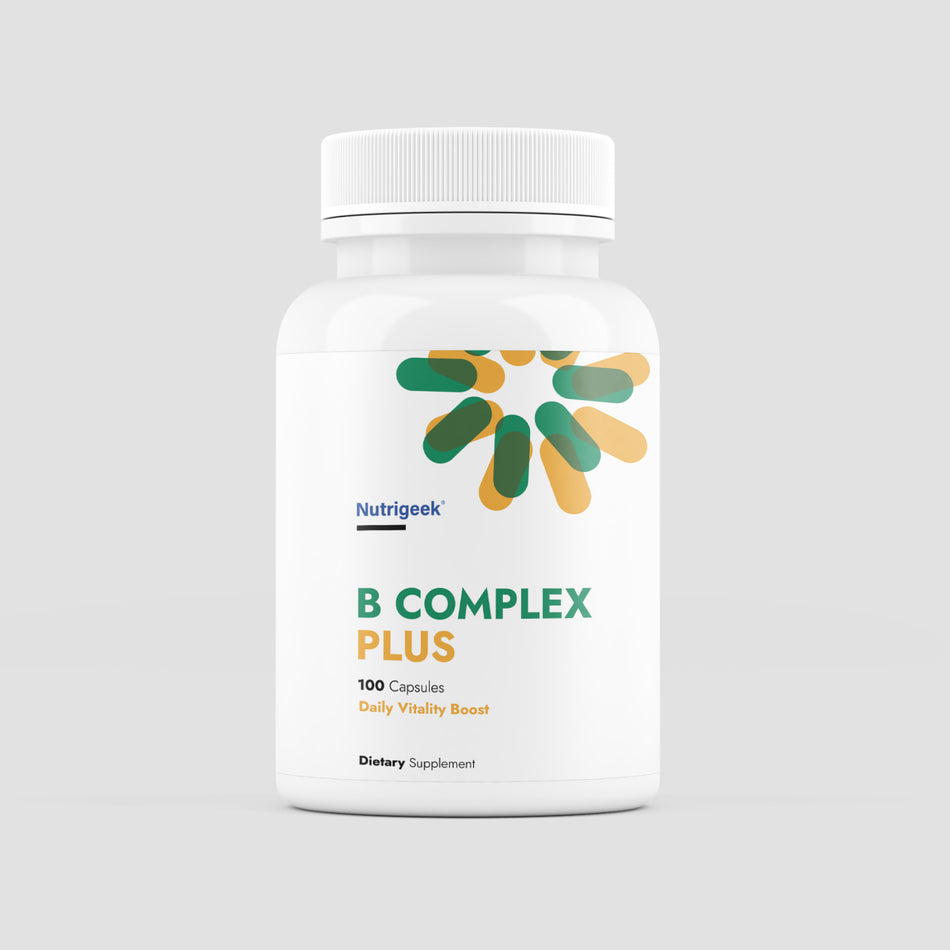 B Complex Plus 100 Capsules Nutrigeek