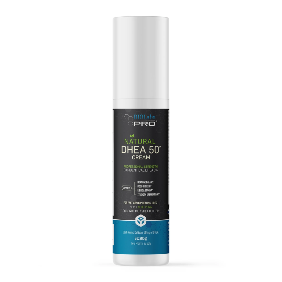 Natural 50mg Dhea Cream BIOLabs PRO