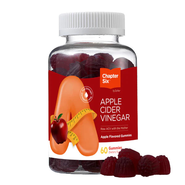 Apple Cider Vinegar 60 gummies Chapter Six Zahler