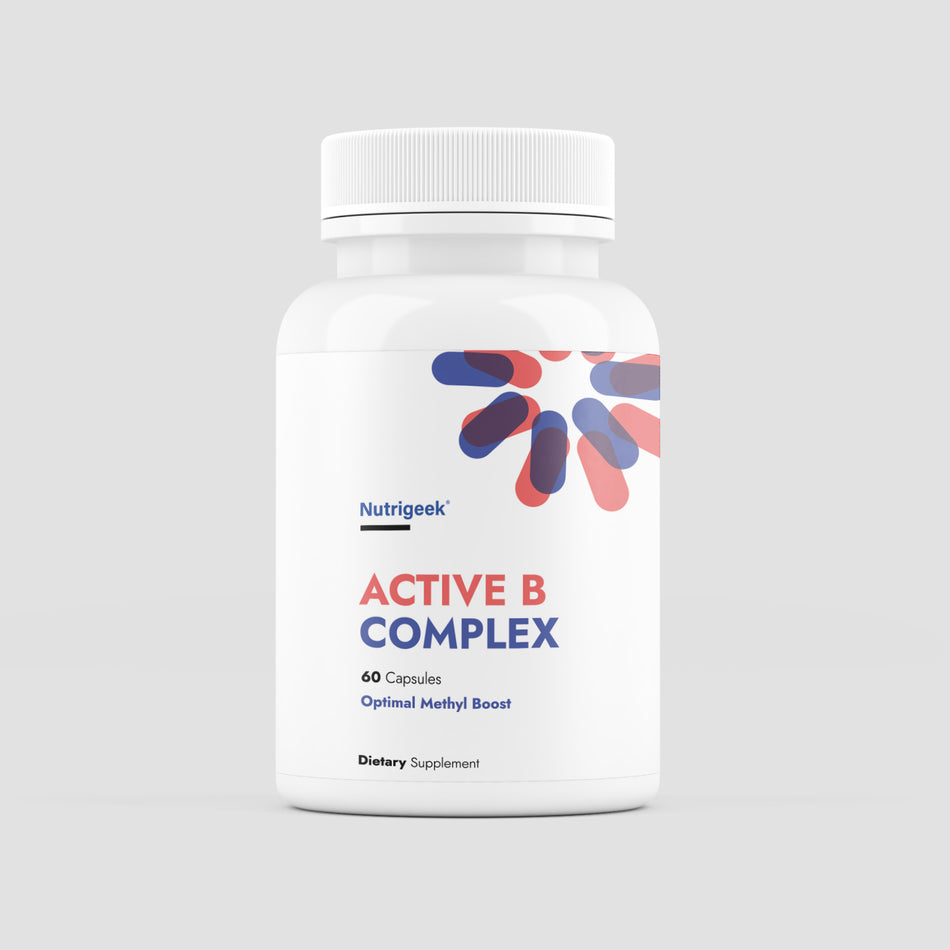 Active B Complex 60 Capsules Nutrigeek