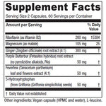 Butterbur Extra 120 capsules Vitanica - Nutrigeek
