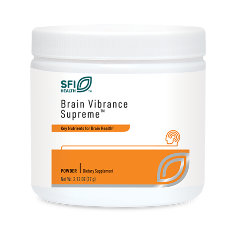 Brain Vibrance Supreme™ Powder 2.72 OZ (77G) Klaire Labs / SFI Health