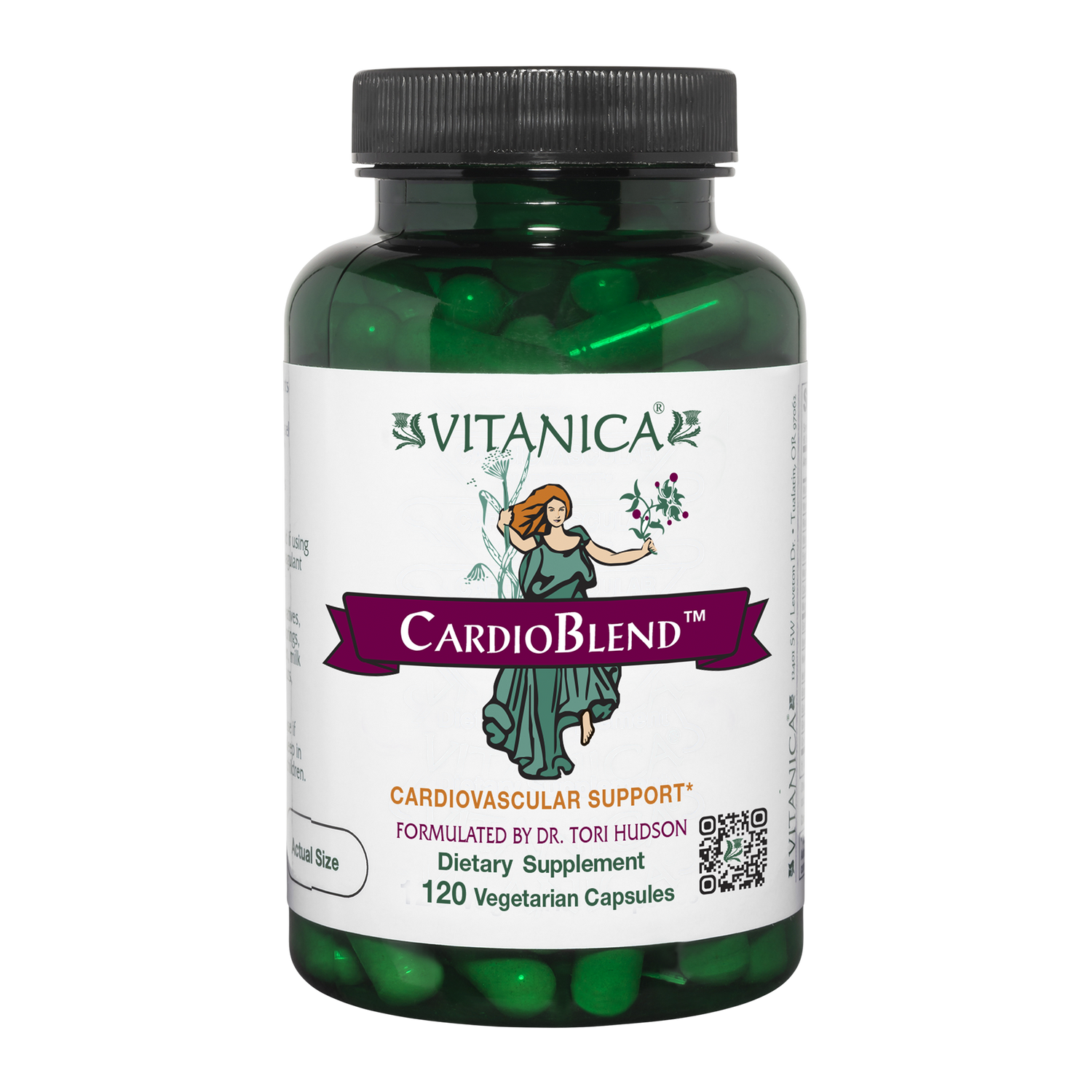 CardioBlend™ 120 capsules Vitanica - Nutrigeek