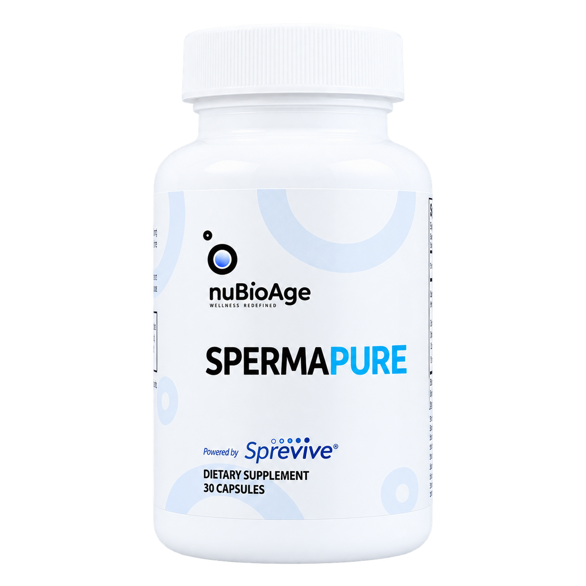 SpermaPure 30 capsules nuBioAge - SpermaPure 30 капсул nuBioAge