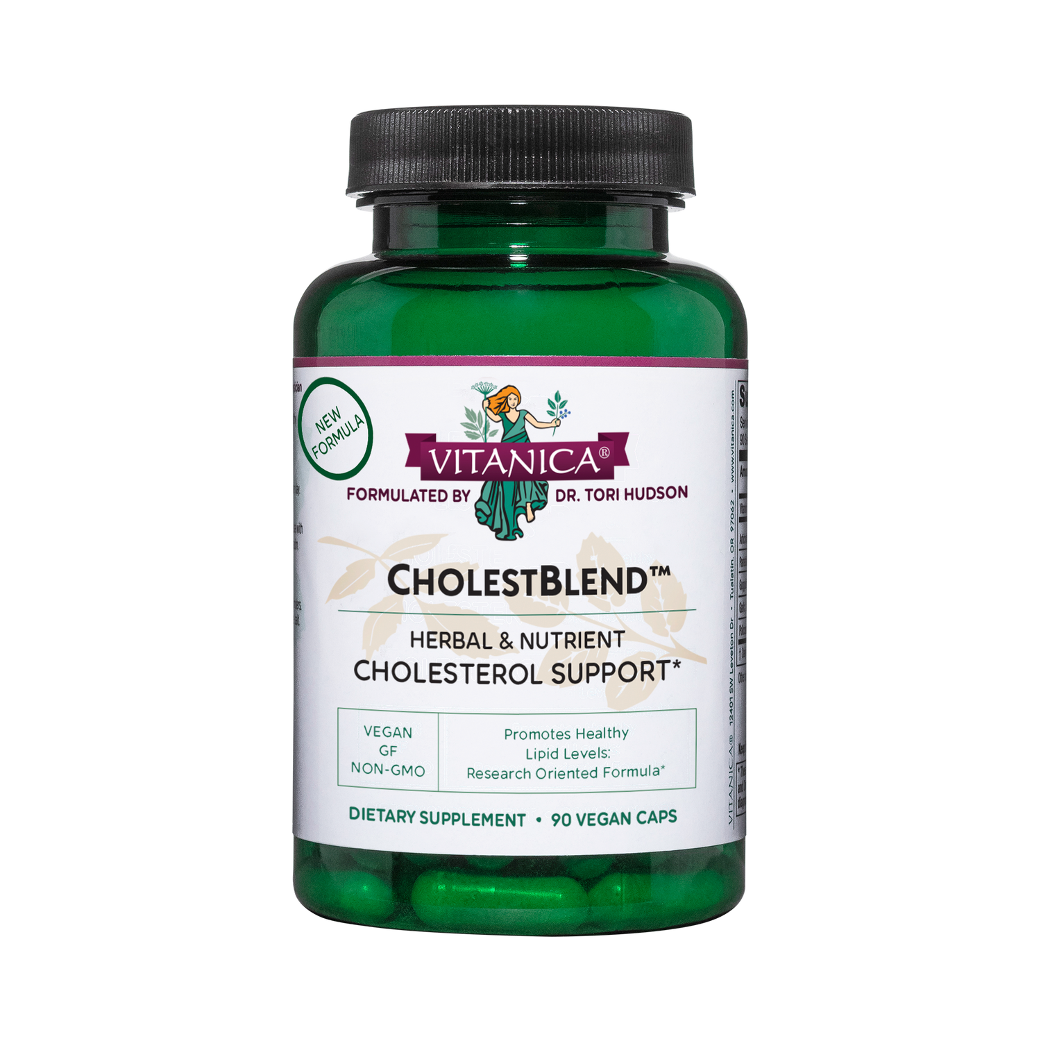 CholestBlend™ 90 capsules Vitanica - Nutrigeek