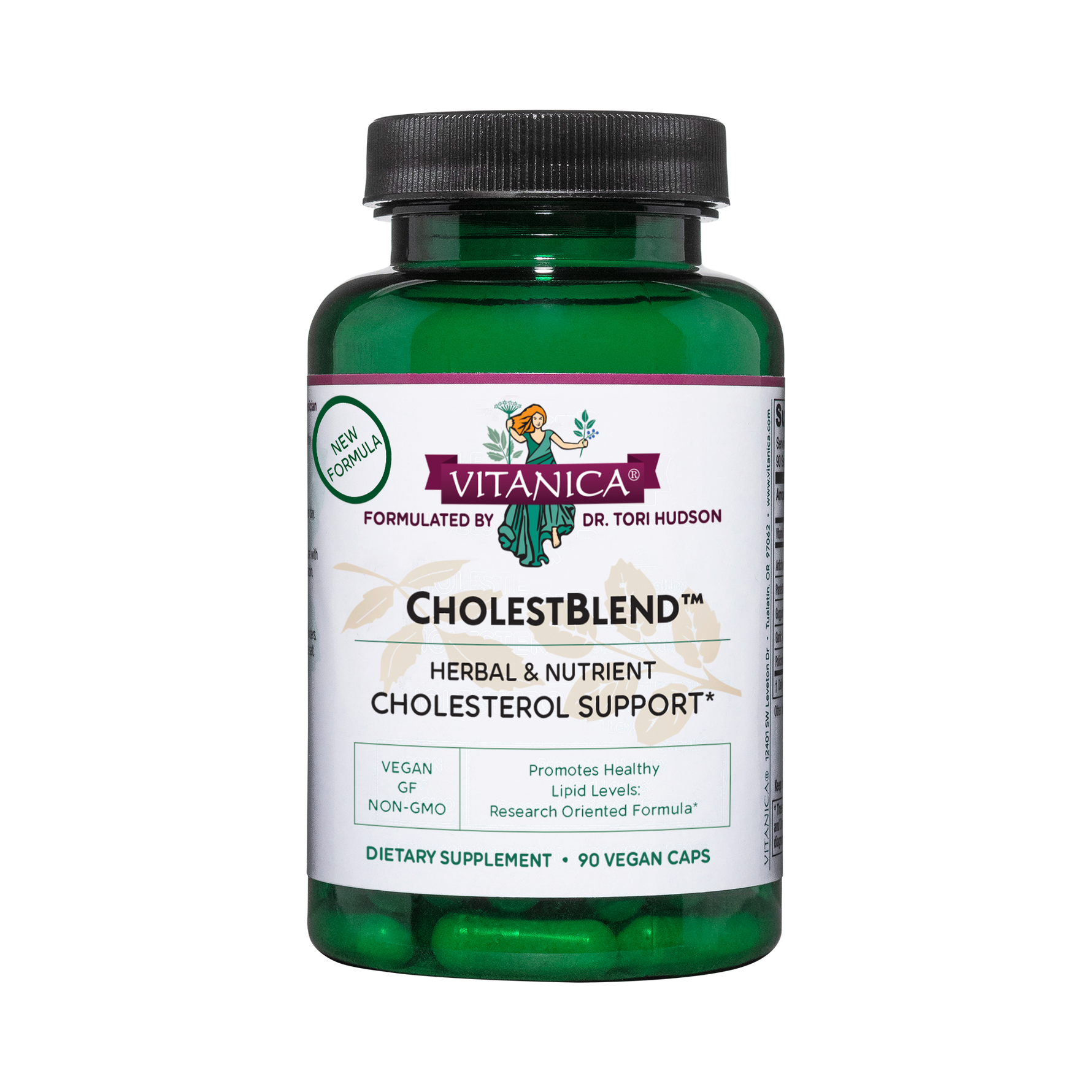 CholestBlend™ 90 capsules Vitanica - Nutrigeek