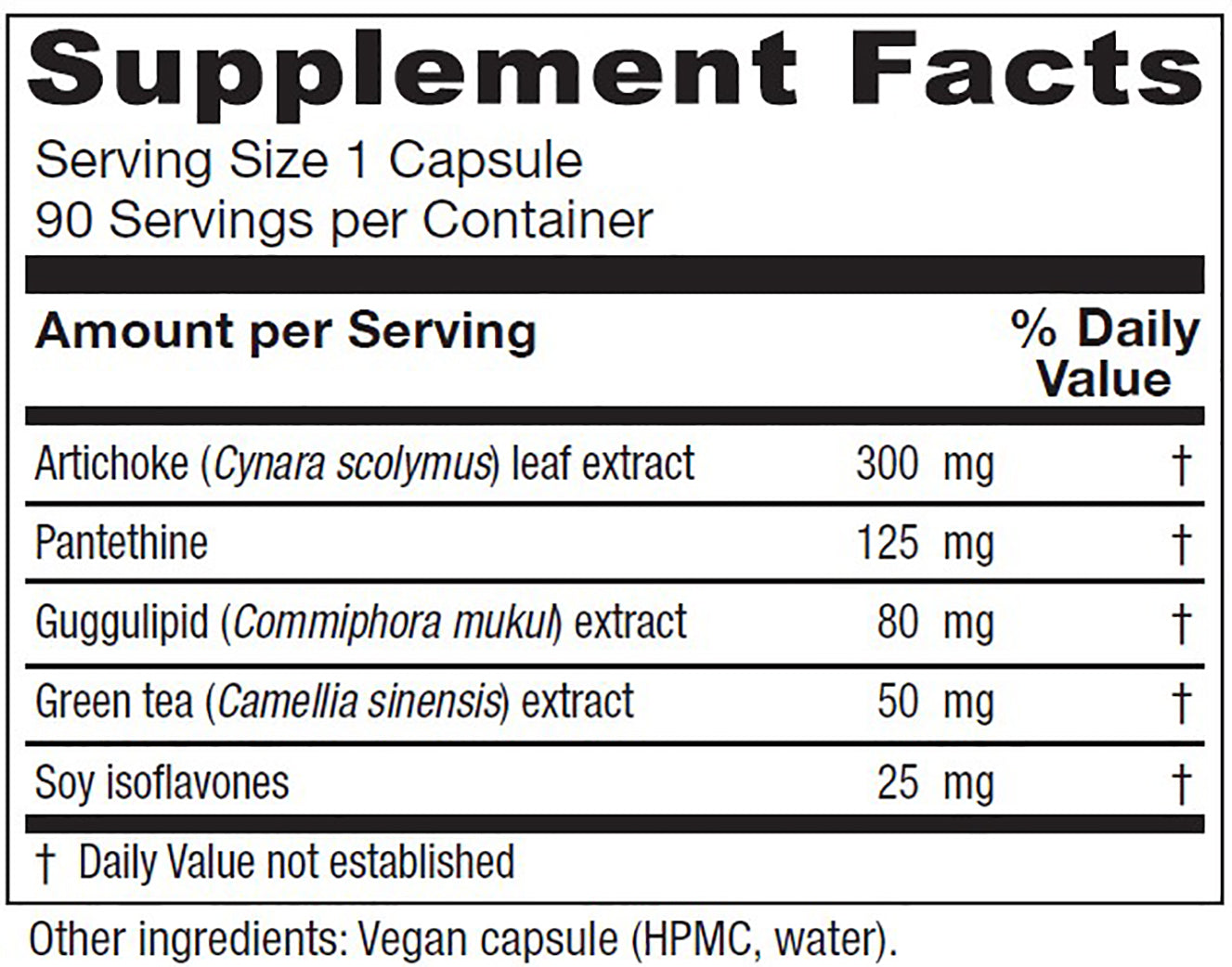 CholestBlend™ 90 capsules Vitanica - Nutrigeek