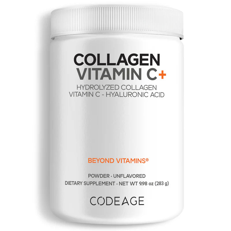 Collagen Vitamin C+ Powder 9.98 oz (283g) CodeAge
