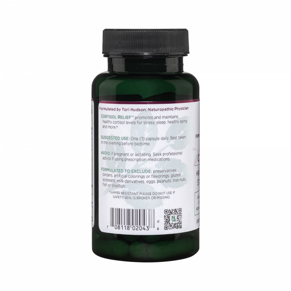 Cortisol Relief™ 60 capsules Vitanica - Nutrigeek