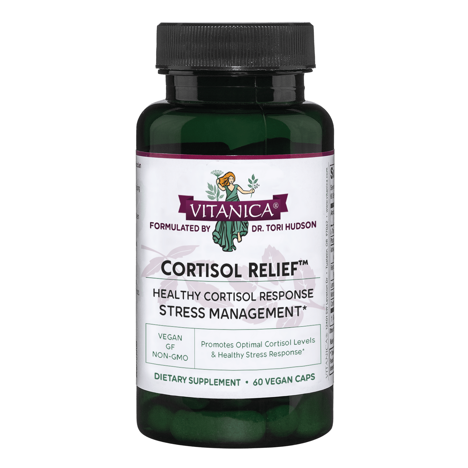 Cortisol Relief™ 60 capsules Vitanica - Nutrigeek