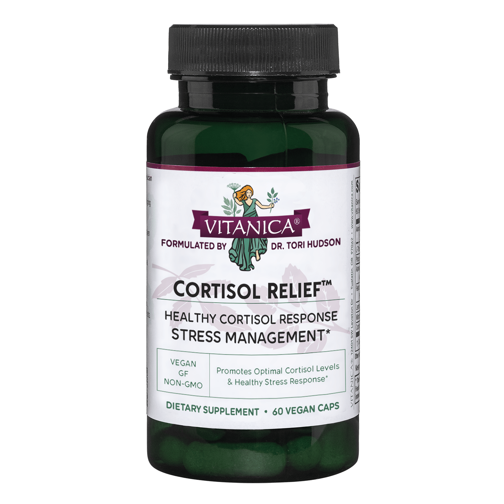 Cortisol Relief™ 60 capsules Vitanica - Nutrigeek