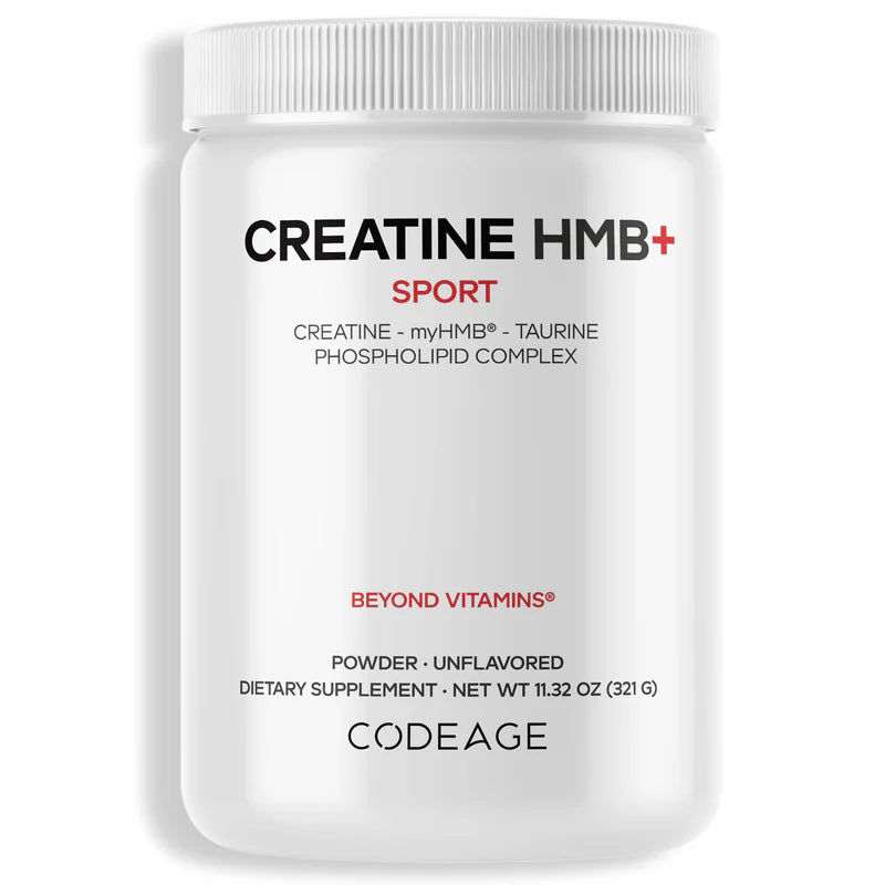 Creatine HMB+ Powder 11.32 OZ (321 G) CodeAge