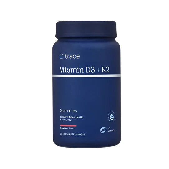 Vitamin D3 + K2 60 gummies Trace Minerals Research