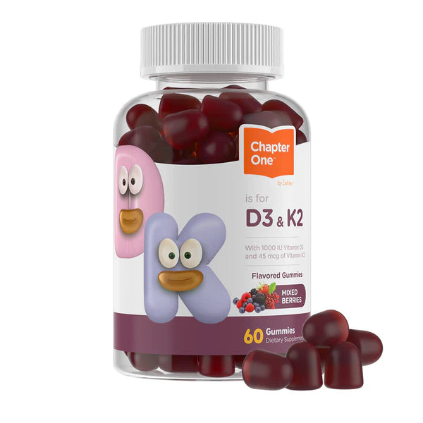 Vitamin D3 K2 60 Gummies Zahler