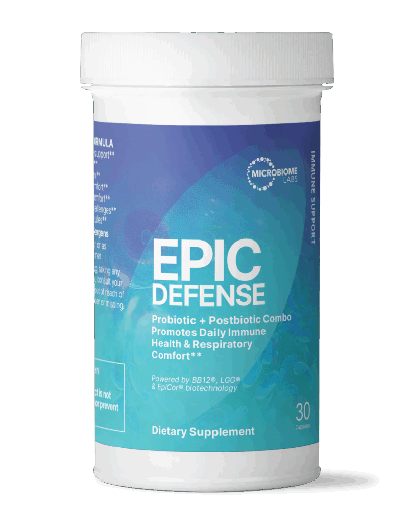 EpicDefense 30 capsules Microbiome Labs