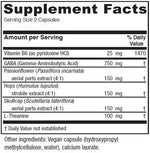GABA Ease™ 60 capsules Vitanica - Nutrigeek