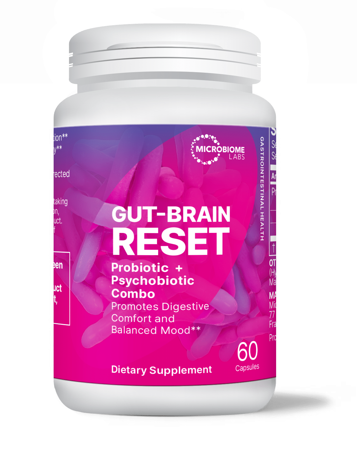 Gut-Brain Reset 60 capsules Microbiome Labs