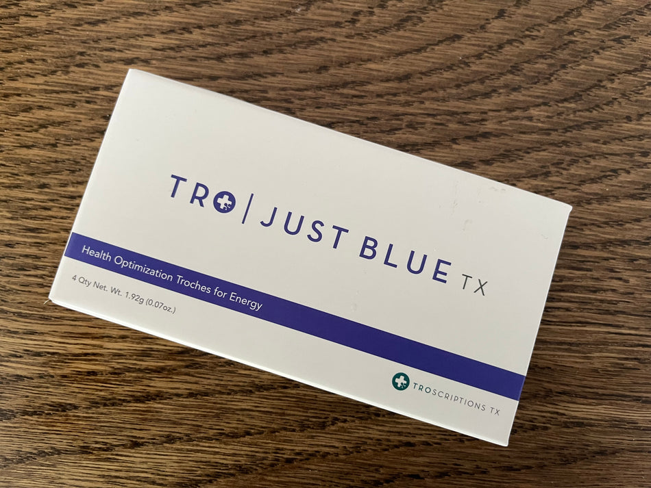 Just Blue 4 Troches Troscriptions - Nutrigeek