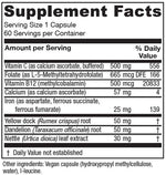 Iron Extra™ 60 capsules Vitanica - Nutrigeek