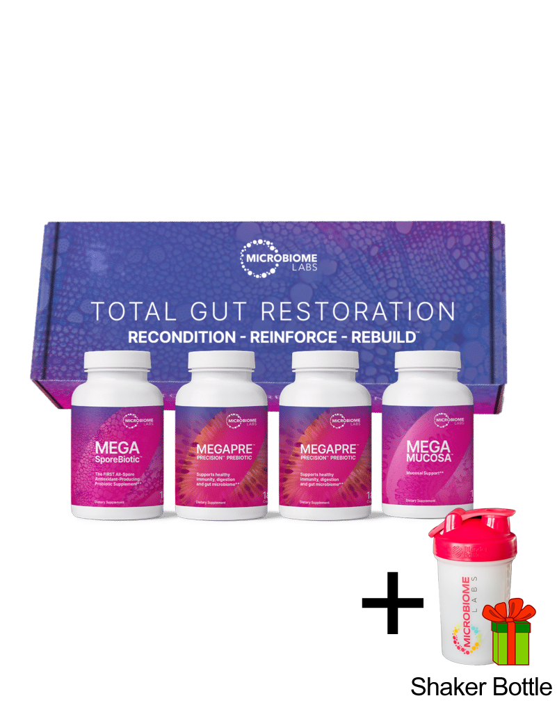 Total Gut Restoration Kit 1 (Capsules) Microbiome Labs - Nutrigeek