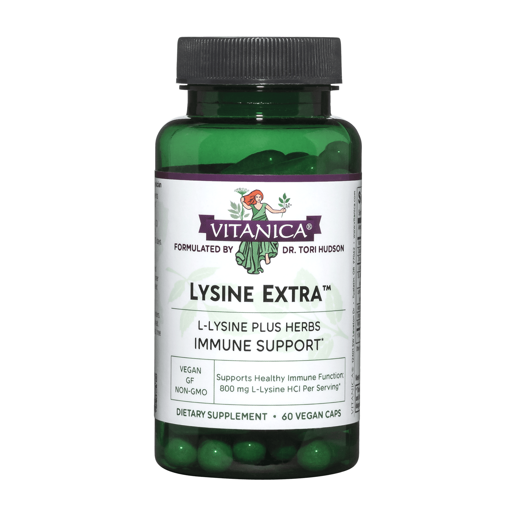 Lysine Extra™ 60 capsules Vitanica - Nutrigeek
