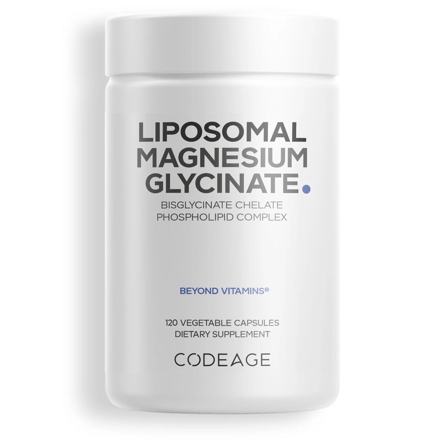Liposomal Magnesium Glycinate 120 capsules CodeAge