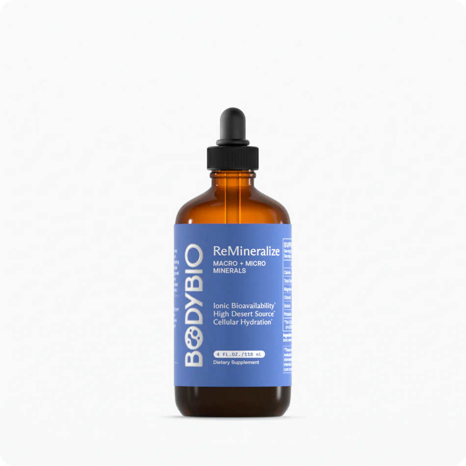 ReMineralize with Macro + Trace Minerals 4 fl. oz. (118 mL) BodyBio