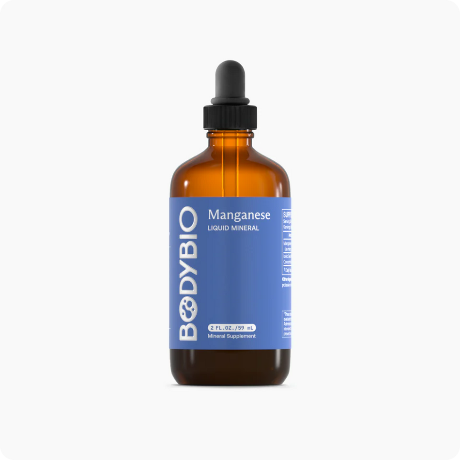 Manganese Liquid Supplement 2 fl.oz. (59mL) BodyBio