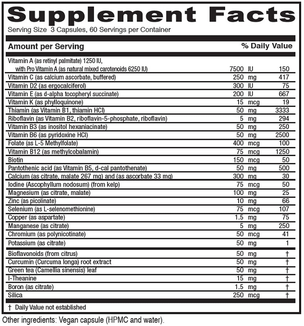 Mid-Life Symmetry™ 180 capsules Vitanica - Nutrigeek