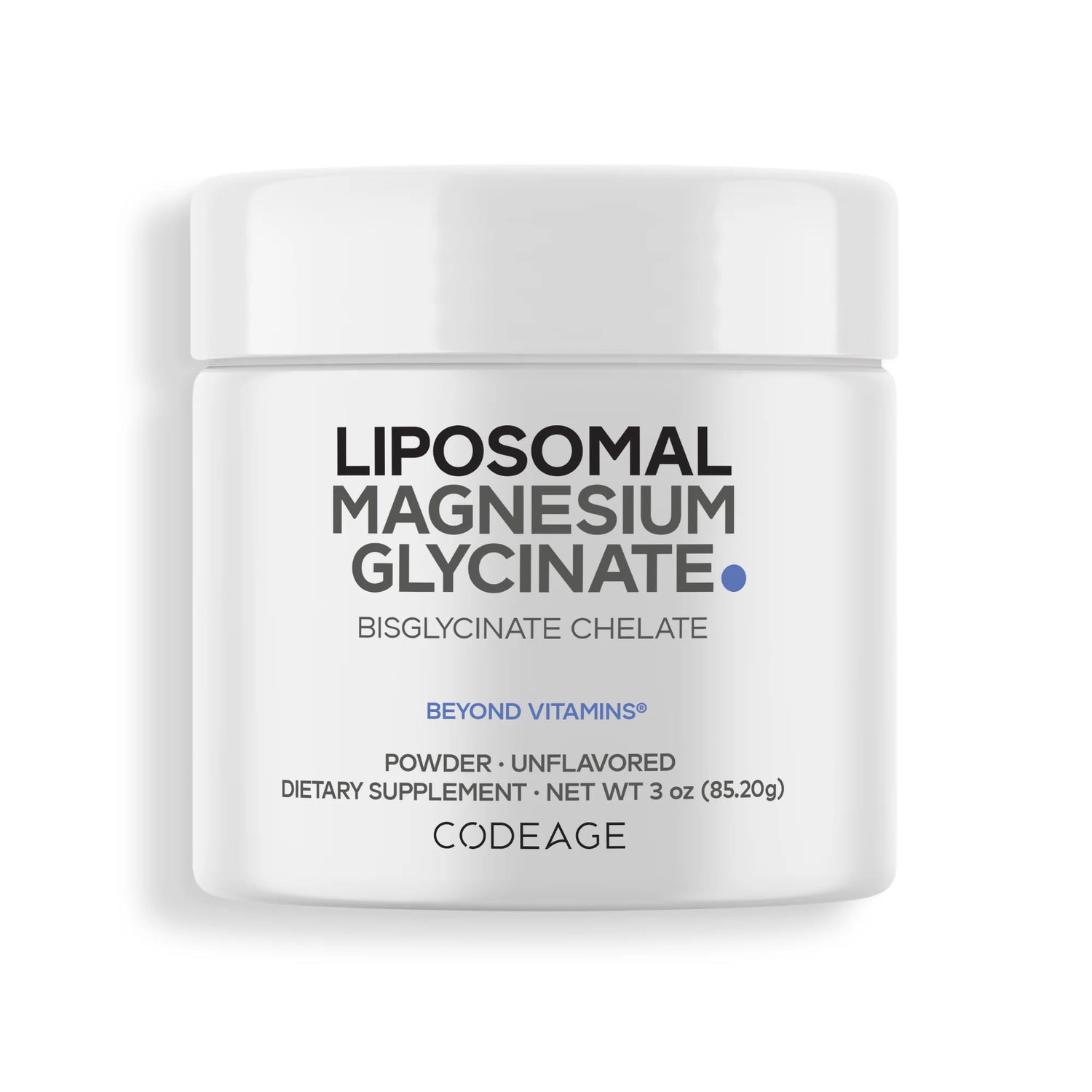 Liposomal Magnesium Glycinate 3 oz (85.20g) Powder CodeAge