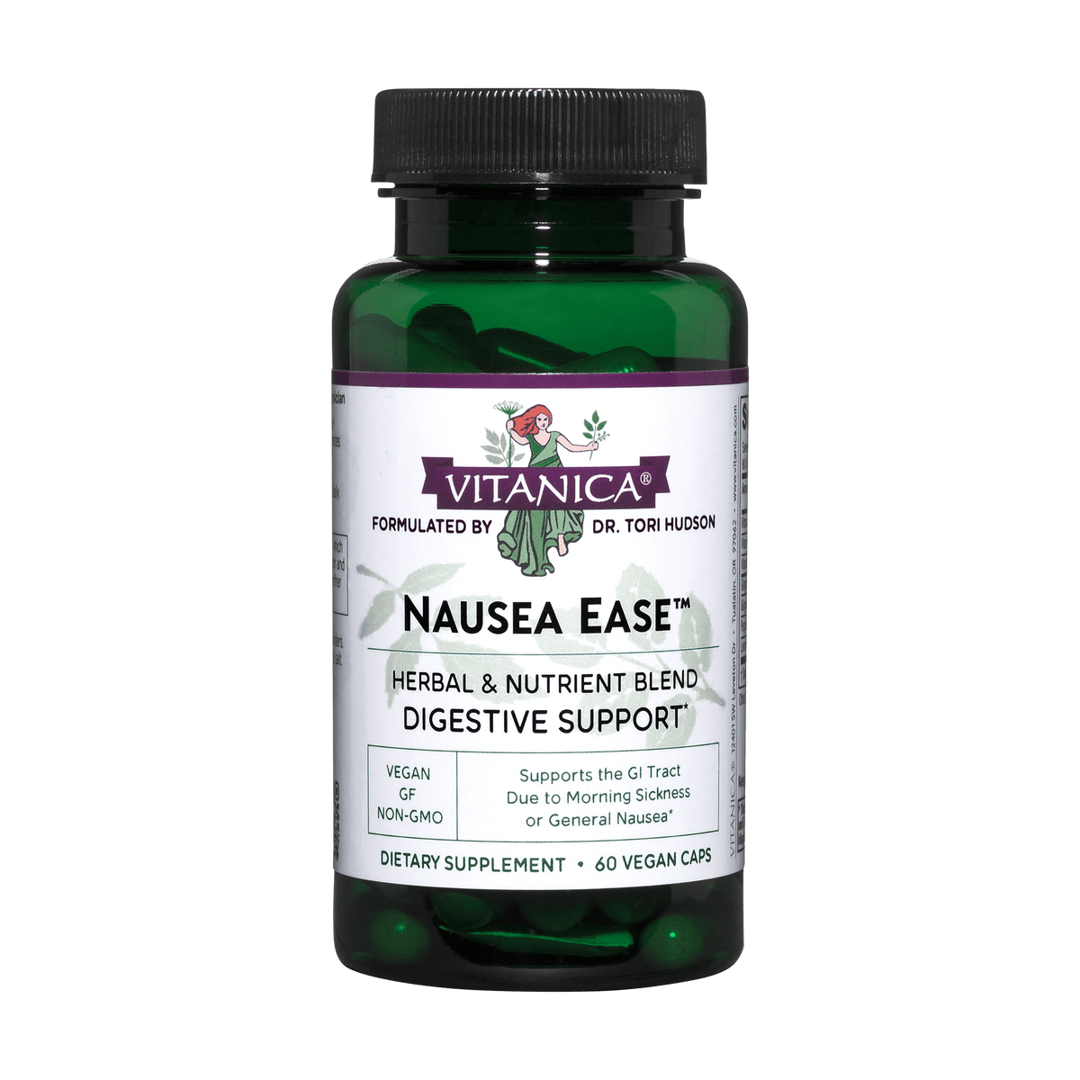 Nausea Ease™ 60 capsules Vitanica - Nutrigeek