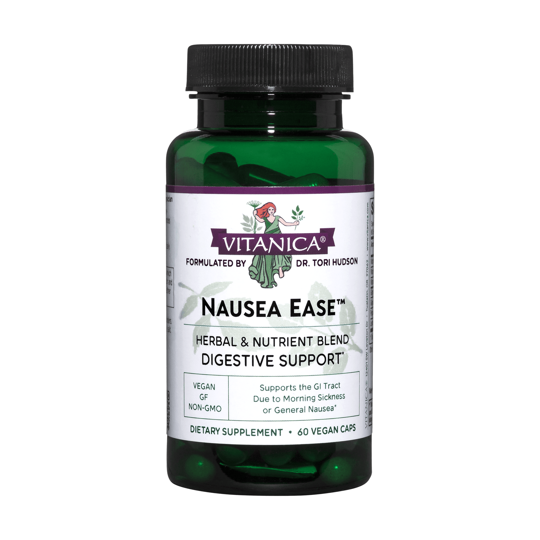Nausea Ease™ 60 capsules Vitanica - Nutrigeek