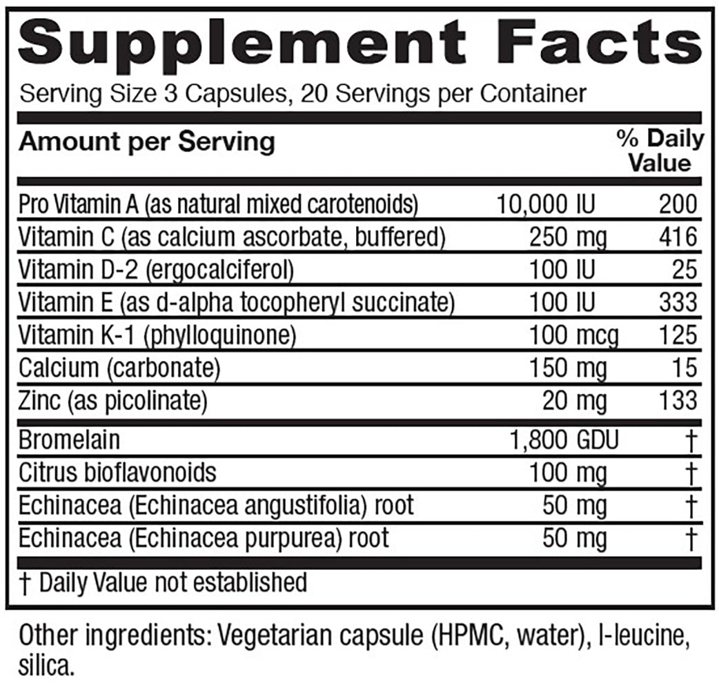 Opti-Recovery® 60 capsules Vitanica - Nutrigeek