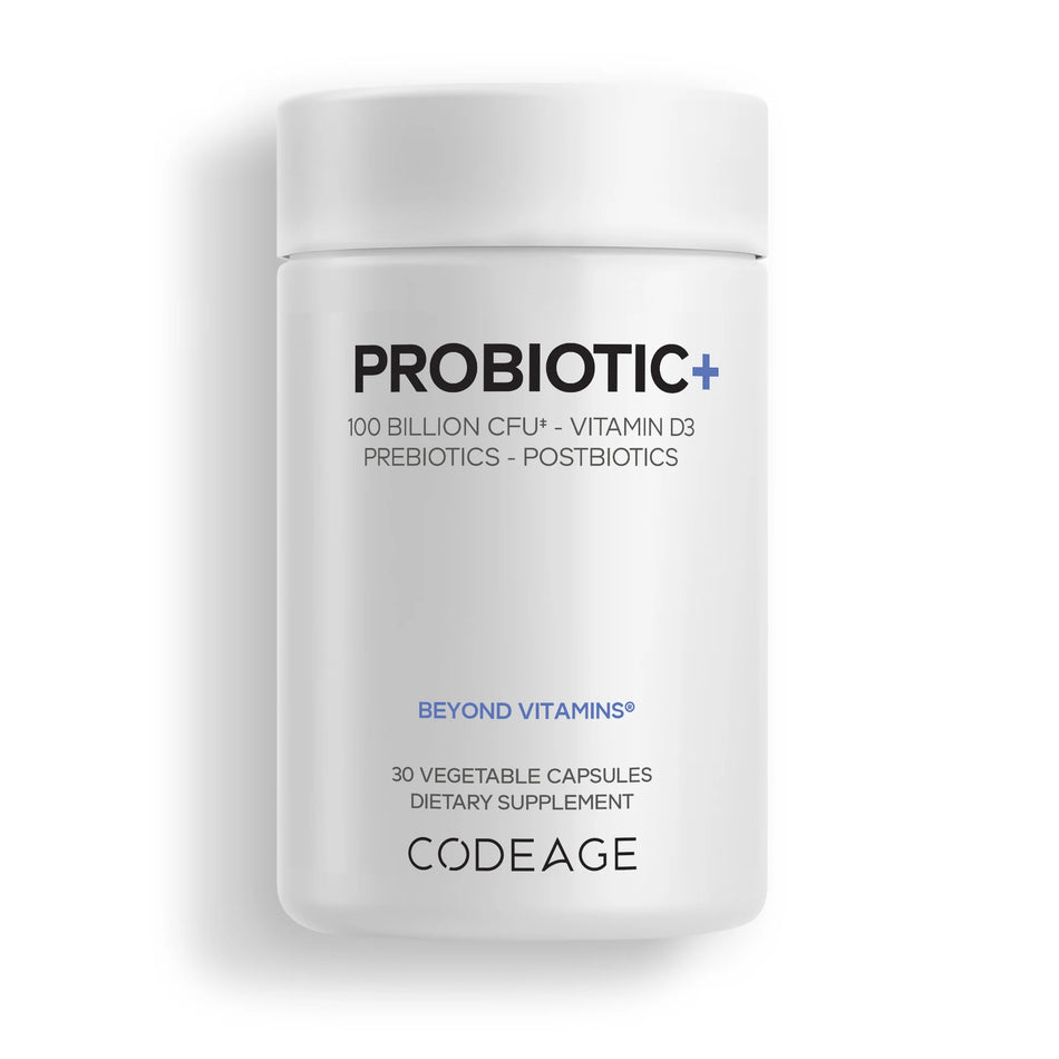 Probiotic+ 100 Billion CFUs - Vitamin D3 30 capsules CodeAge