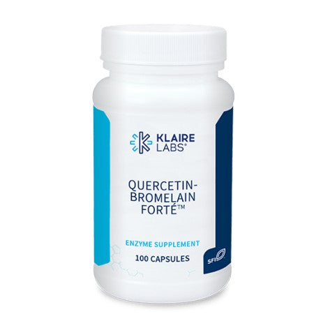 QUERCETIN-BROMELAIN FORTE™ 100 capsules Klaire Labs - Premium Vitamins & Supplements from Klair Labs - Just $34.99! Shop now at Nutrigeek