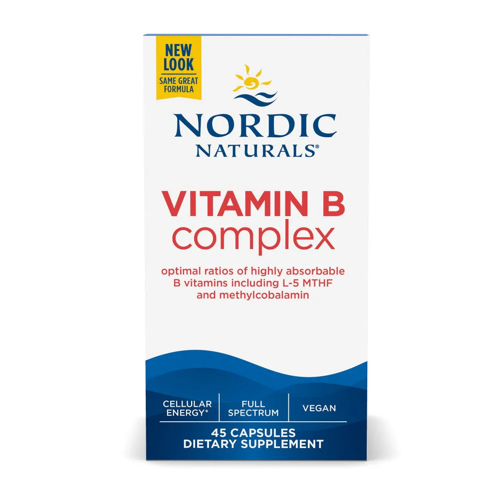Vitamin B Complex 45 capsules Nordic Naturals